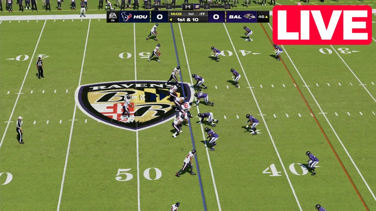 🔴NFL LIVE! Houston Texans Vs Baltimore Ravens | 2024 NFL Today ...