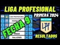 TABLA DE POSICIONES DE LA LIGA PROFESIONAL ARGENTINA 2024 FECHA 8 - RESULTADOS CAMPEONATO ARGENTINO