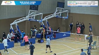 (대청) 이용호/이성진 vs (마장클럽) 임상엽/이성운_남복 40대 D[제9회 임금님표 이천쌀배 전국동호인 배드민턴 대회]