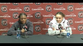 WBB PostGame: (Morgan State) MiLaysia Fulwiley and Tessa Johnson News Conference 12/06/23