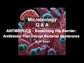 microbiology q a antibiotics breaching the barrier antibiotics that disrupt bacterial membranes