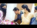 Arjun Sarja Family Meets Junior Chiru❤ | Meghana Raj Son Birthday Celebration | Jr Chiru Birthday