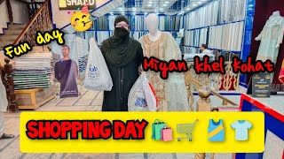 Shopping day | fun day | Miyan Khel Bazar Kohat 😍🎉💁🏻‍♀️ with Areesha Naseer Ahmed Khan