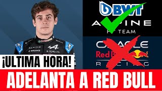 🔴 ¡REVELADO! ALPINE SUPERA A RED BULL Y SE LLEVA A FRANCO COLAPINTO💣⚡