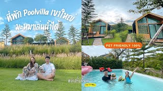 EP.28 เวฬา Poolvilla Khaoyai 🏘️🌳💗 ที่พัก เขาใหญ่หมาเข้าได้ Pet friendly