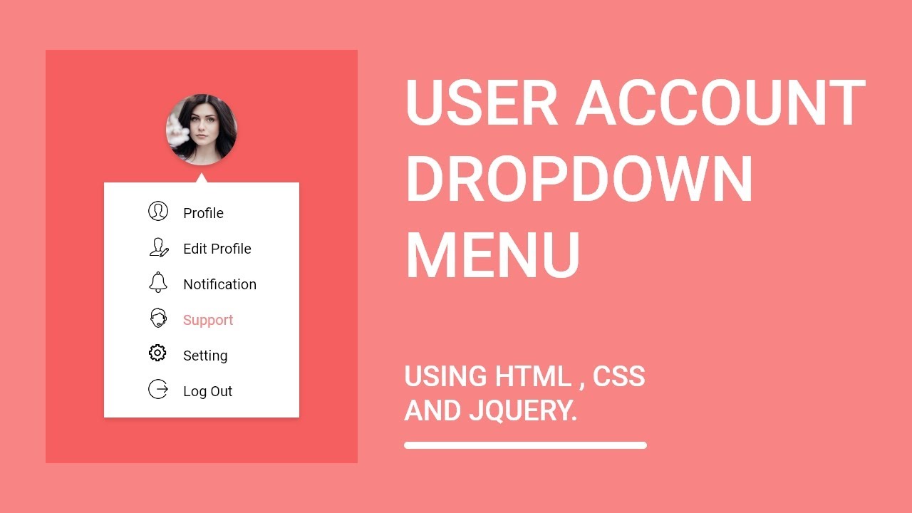 Profile Notification Dropdowns Using Html Css Jquery Dropdown Menu Profile Notification Dropdowns Using Html Css Jquery Dropdown Menu