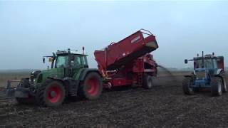 ZETMEEL AARDAPPELEN ROOIEN 2017 FENDT 818 GRIMME SE 150-60 FORD \u0026\u0026!)