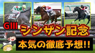 【シンザン記念2025】本当にアルテヴェローチェが本命？注目馬＆穴馬をプロ目線で徹底解説！（ゆっくり競馬予想）