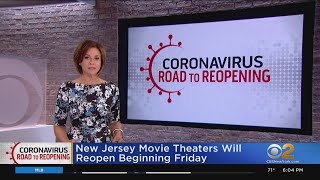 New Jersey Movie Theaters To Reopen Starting Friday