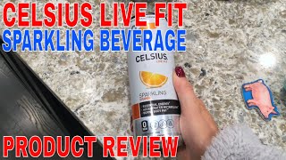 ✅  Celsius Live Fit Sparkling Energy Beverage Review 🔴