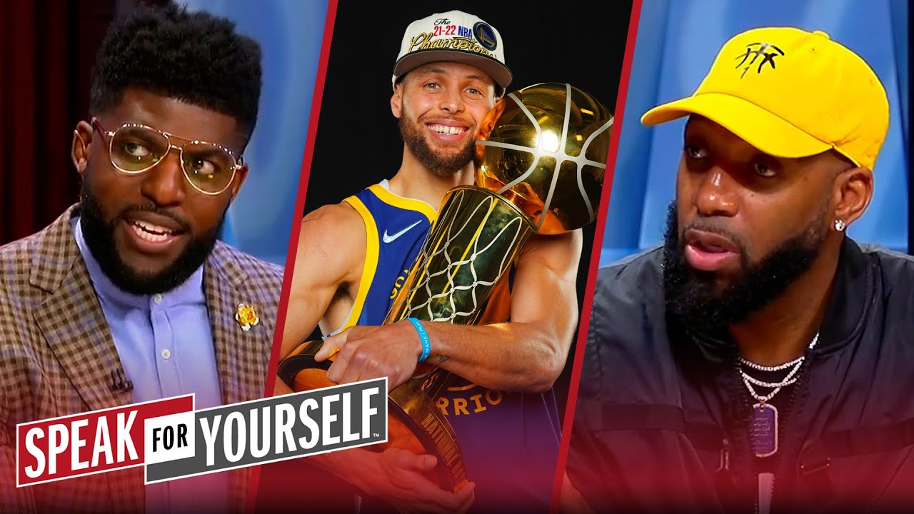 Where does Steph Curry rank all time with four titles, one Finals MVP? | NBA | SPEAK FOR YOURSELF