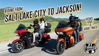 Riding from Salt Lake City, UT to Jackson, Wyoming | Logan Canyon, Bear Lake \u0026 More | 2LaneLife | 4K