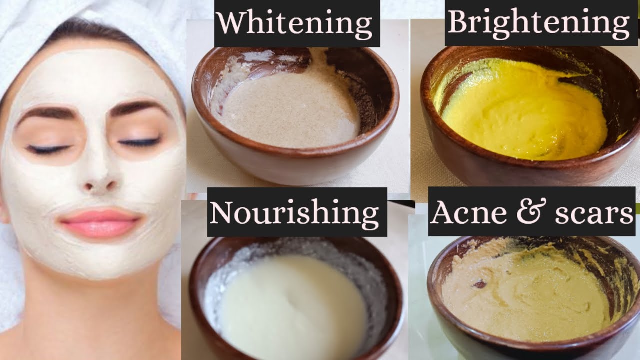 4 Best Homemade Face Pack For Oily Skin||face Pack For Glowing Skin ...