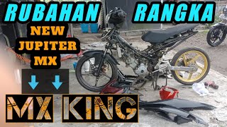 CARA MERUBAH RANGKA NJMX KE MXKING‼️ PART 2 . #DIANCOK227 #njmx #lc135 #y15zr #mxking #herex