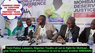 Cries of Mohbad rents the air as Yomi Fabiyi, Lawyers and others plan a bigger Protest soon...