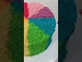 summer rainbow cake