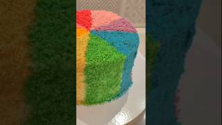 Summer rainbow cake