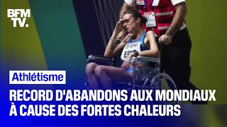 Mondiaux d'athlétisme à Doha: record d'abandons à cause des fortes chaleurs