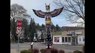 Shaun's Walk Round Duncan City BC The Totem Pole Capital of Canada