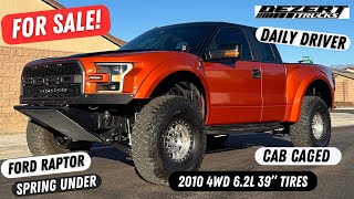SOLD! Ford Raptor Luxury Prerunner, caged, spring under, race kit, 6.2L