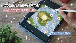 How to Use the Selection Tool in Procreate – Easy Guide for Beginners