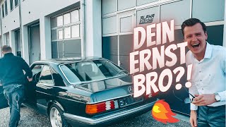 Warum du deinen V8 Benz NICHT straightpipen solltest? Einfach ÜBERTRIEBEN! | Mercedes 560SEC Auspuff