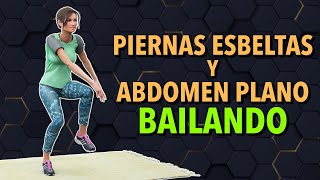 PIERDE GRASA BAILANDO EN CASA - PIERNAS DELGADAS Y ABDOMEN PLANO