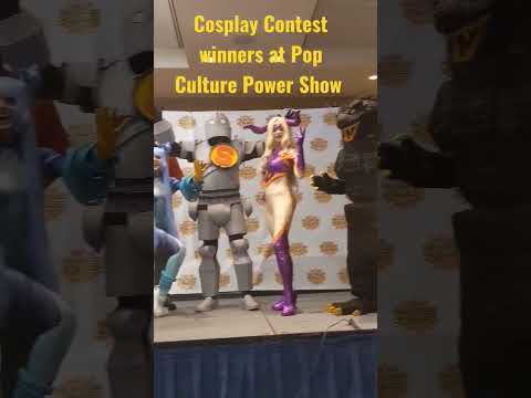 Winners of the Cosplay Contest at @POPCULTURECON 2023