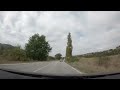 driving in bulgaria i 4 e772 from ablanitsa to the a2 hemus motorway at brestnitsa