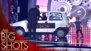 4 Year Old Pushes Car With Mike Tyson In! | Little Big Shots