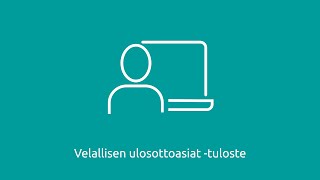 Velallisen ulosottoasiat -tuloste