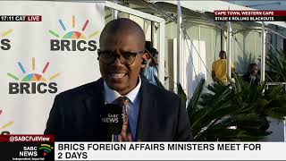 Outcomes of day 1 of the BRICS foreign ministers meeting: Bulelani Phillip