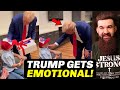 Trump Gets EMOTIONAL After Meeting Young Boy With Rare Brain Disease