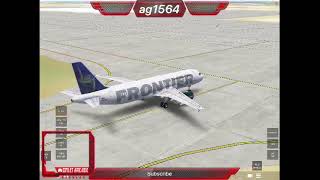 Denver to Dallas | Frontier Airlines A320 | 21.2