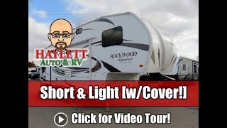 (Sold) 2016 Rockwood 8244WS Short and Light Used Fifth Wheel RV