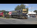 trains travelling down the middle of the main street wycheproof victoria australia