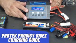 How To Charge Lipo / Nimh RC Battery Using Protek Prodigy 610ez Charger