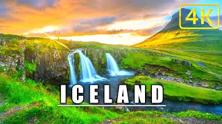 Iceland in 4K ULTRA HD HDR|Iceland 4K Ultra HD Drone Video - Ice, Volcanoes and Waterfalls