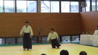 Kaneko Sensei's Embu at the First Shiga-ken Aikido Taikai