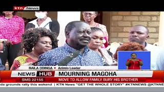 Leaders, friends and family continue to mourn George Magoha