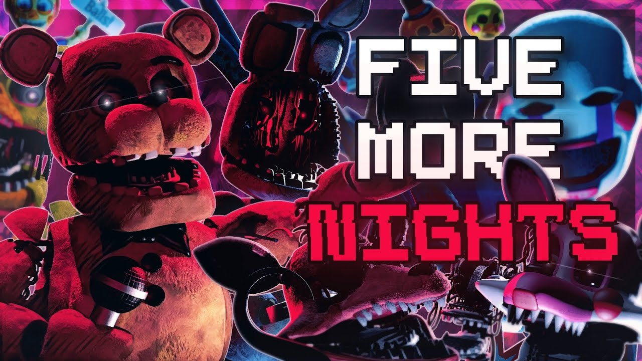 Fnaf Collab Five More Nights Fnaf 2 Rap Jtm Youtube