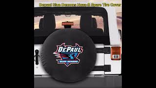 Depaul Blue Demons Ncaa B Spare Tire Cover