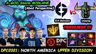 Evil Geniuses vs Undying Tiebreaker Abed Strom Spirit DPC 2021 Season1 North America Upper Division