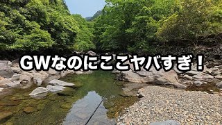期待してなかった小渓流で良型連発して怖くなった件