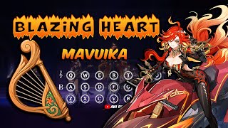 Mavuika: Blazing Heart [ Epic Version ] Windsong Lyre Cover【Genshin Impact】