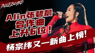 【A-lin张碧晨合作曲上升6位💥杨宗纬又一新曲上榜！】Blueboard Top 15 Singles · 一周音乐榜单