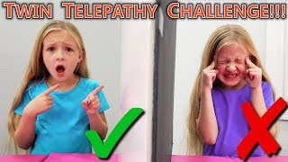 Twin Telepathy Challenge! Are We Really Twins?
