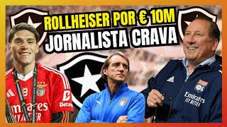 🚨🚨🚨BOTAFOGO ENCAMINHA ROLLHEISER SEGUNDO JORNALISTA |  TEXTOR VAI ENVIAR PROPOSTA PARA TREINADOR