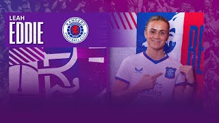 WELCOME TO RANGERS | Leah Eddie | 31 May 2024