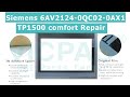 Siemens 6AV2124-0QC02-0AX1 TP1500 Touch Screen And Front Overlay HMI Repair Parts